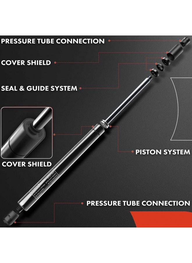 A-Premium A-Premium Rear Tailgate Lift Supports Shock Struts Compatible with Select Infiniti Models - QX56 2011-2013, QX60 2013-2014, QX80 2014-2018, Base, Sport Utility - Replace# 90450-1LA1A (2-PC Set)  - Image 4