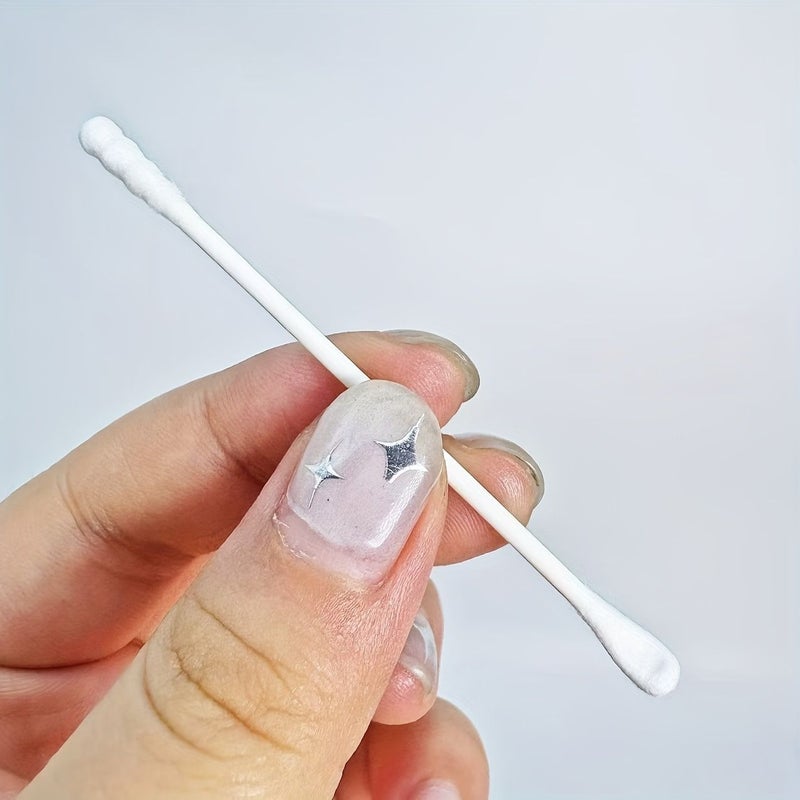 400pcs Merry Christmas Double Ended Swab Sticks Creative Spiral Spoon Christmas Swab Sticks - Image 5