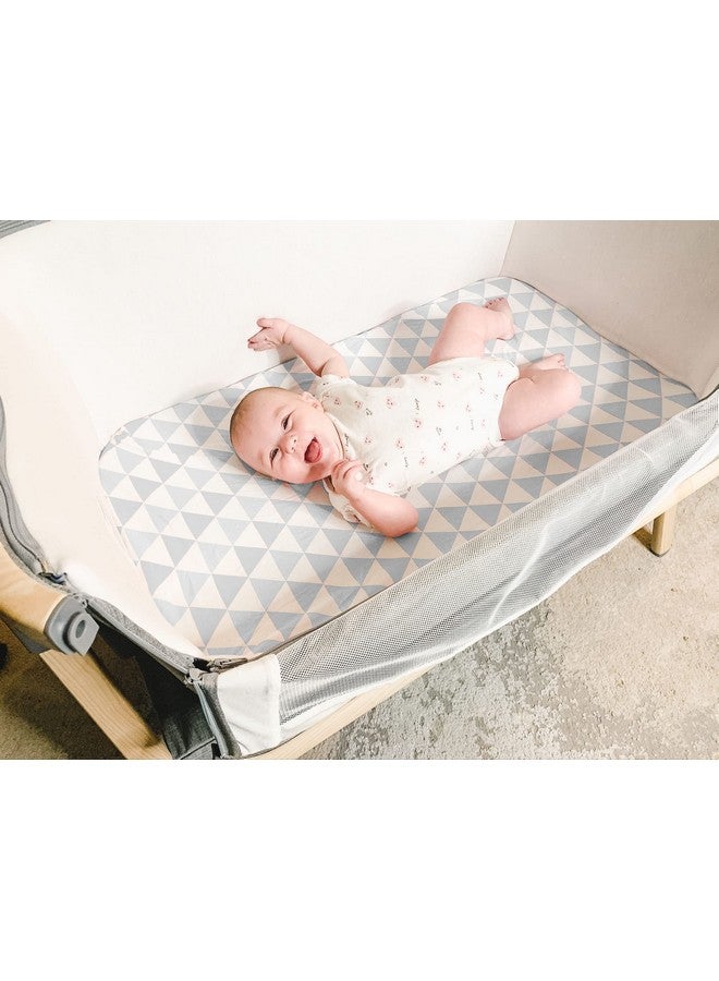 BaeBae Goods Bassinet Bed Sheets - Premium Bassinet Fitted Sheet for Halo, Mika Micky, Maxi Cosi & Others - 4 Pack 100% Jersey Knit - Bassinet Bedding for Standard Size Oval or Halo Bassinet Pads for Boys & Girls - Image 3