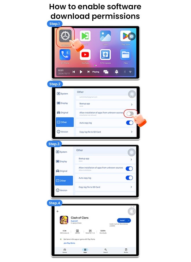 Carlinkit - CarlinKit Lite carplay AI box Android 10 2GB+32GB Wireless CarPlay Wireless Android Auto Youtube Netflix iptv 2.4G+5GWiFi car smart system box 4 in 1 play Store - Image 1