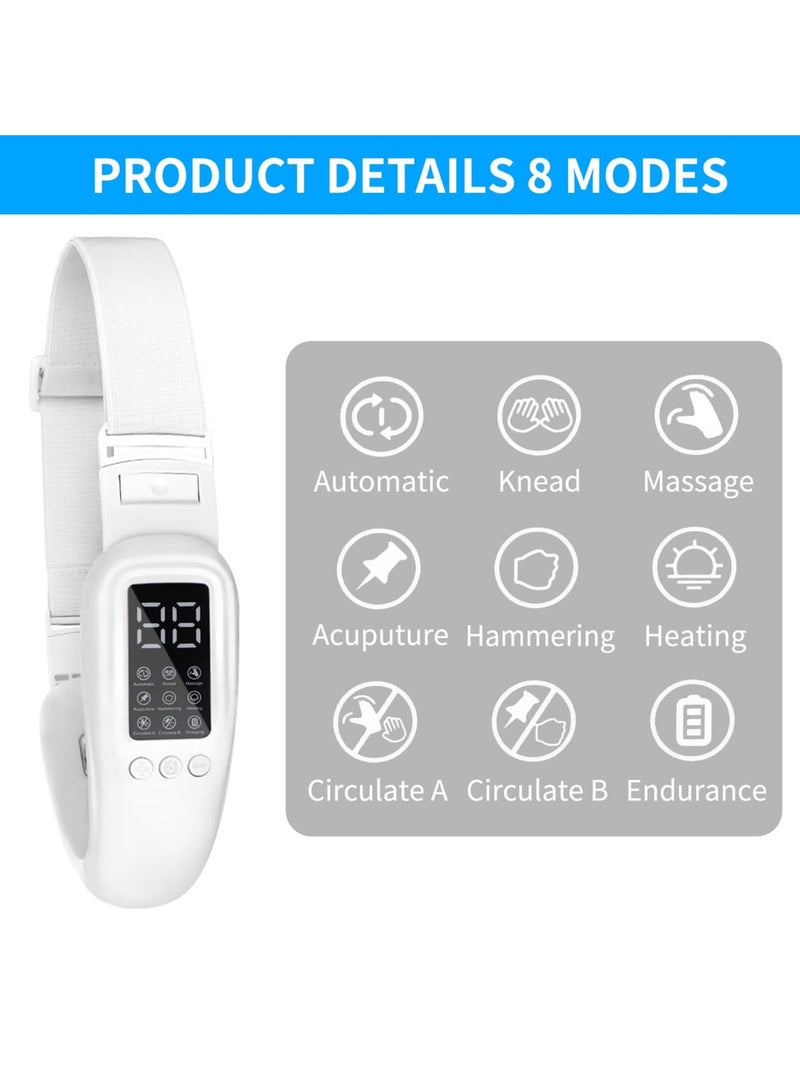 Loquat Electric Face Lift Double Chin Device, 8 Modes, 15 Intensity Levels, Intelligent Lifting, and Firming Facial Massager for Women - Image 2