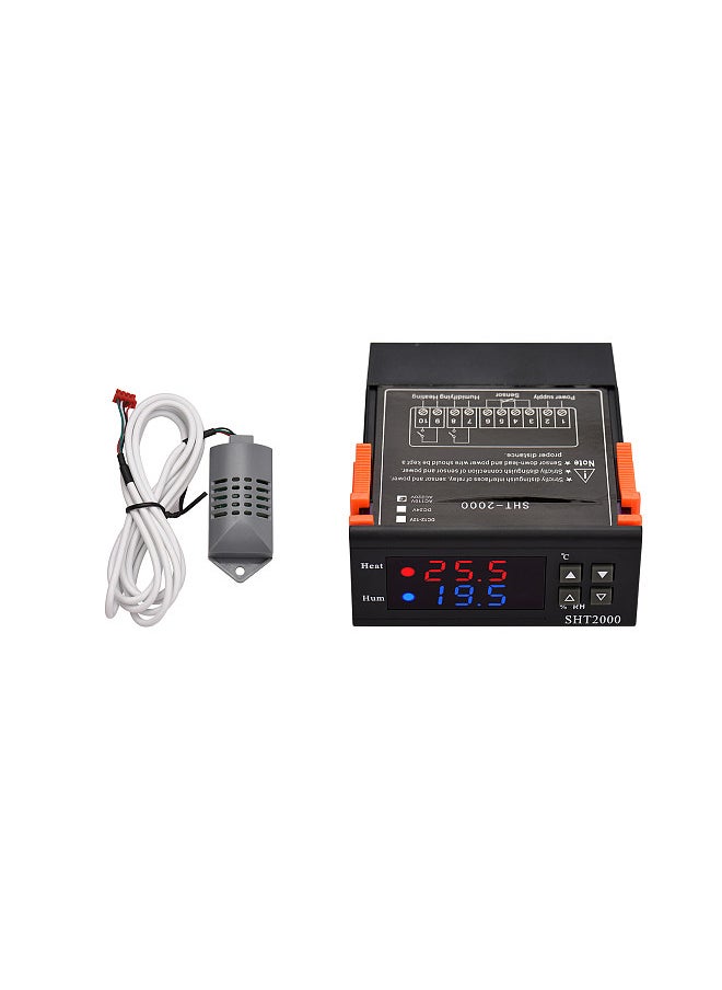 Digital Temperature Controller SHT2000 Intelligent Temperature Regulator AC 110~220V Refrigerator Thermostat