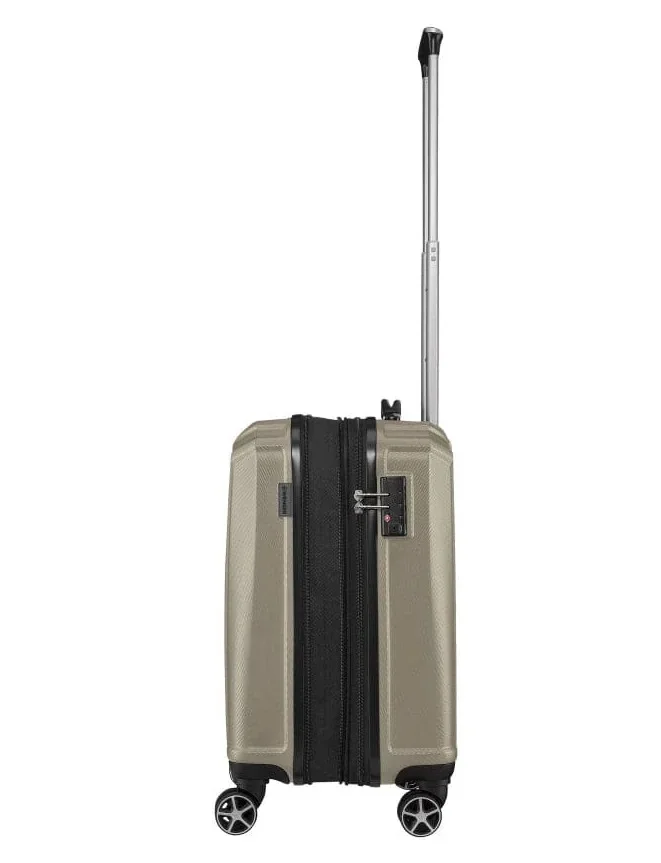 Wenger  Destination 55 Cm Hardside 4-Double Wheeled Expandable Cabin Luggage Trolley - Bronze  | Best Price UAE