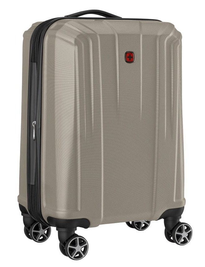 Wenger Destination 55 Cm Hardside 4-Double Wheeled Expandable Cabin Luggage Trolley - Bronze - Image 3