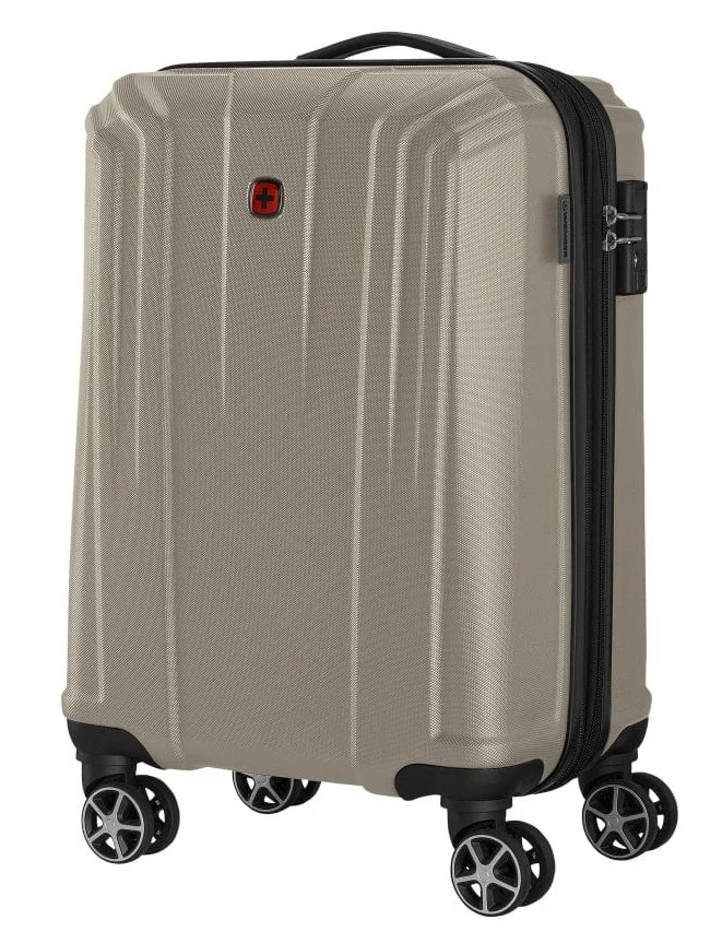 Wenger  Destination 55 Cm Hardside 4-Double Wheeled Expandable Cabin Luggage Trolley - Bronze  | Best Price UAE