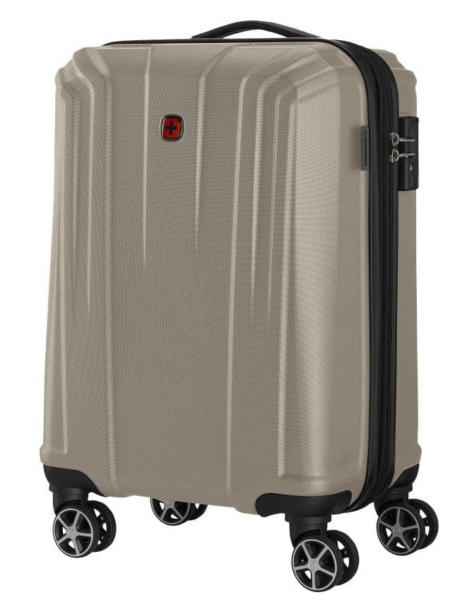 Wenger Destination 55 Cm Hardside 4-Double Wheeled Expandable Cabin Luggage Trolley - Bronze - Image 4