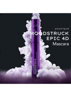 Younique Younique MOODSTRUCK EPIC 4D Fiber Lash Mascara | 7 ml | Long Lasting Mascara Black Volume and Length, Lengthening, Thickening, Fuller Lashes Amplify Smudge-Proof Eyelash Mascara, Makeup  - Image 2