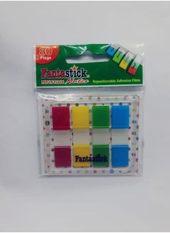 Pop Up Flags 45×12mm 80 Flags / 4 Pads / Pack