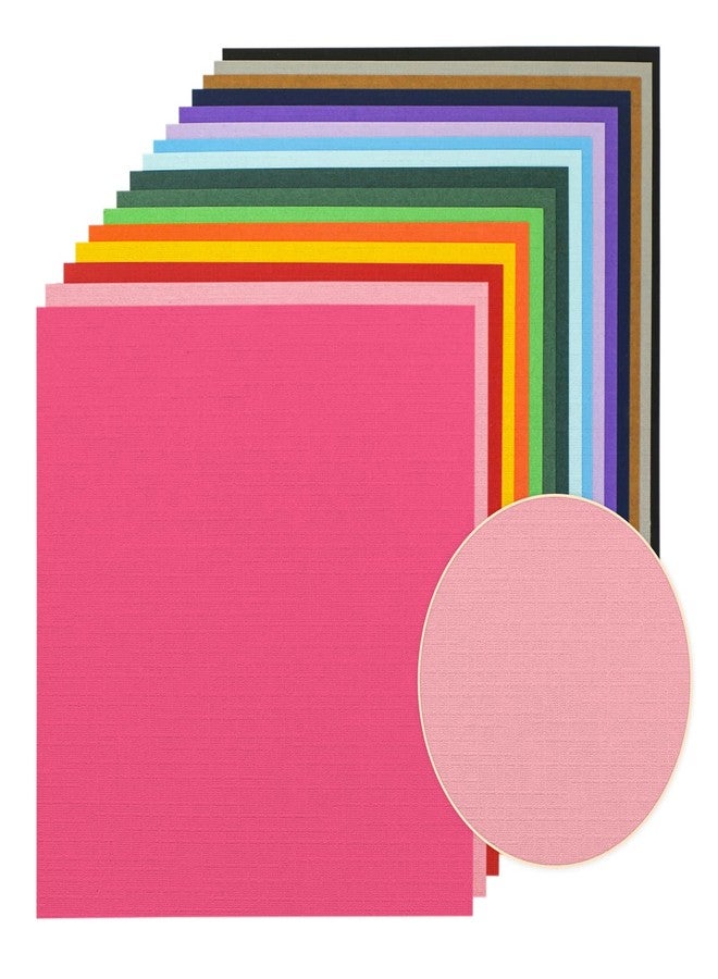 gocreate 48 Sheets 12x12 Square Solid Core Colorful Cardstock Textured 80 Lb Multi Colored Card Stock Paper 16 Assorted Colors for Card Making - Image 1