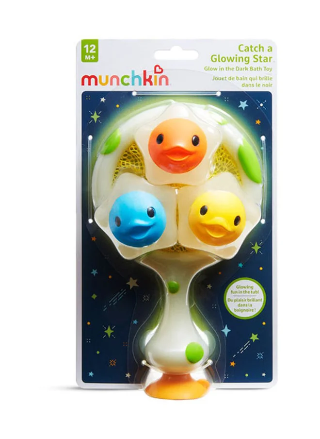 مونشكين Catch A Glowing Star Glow In The Dark Baby Bath Toy