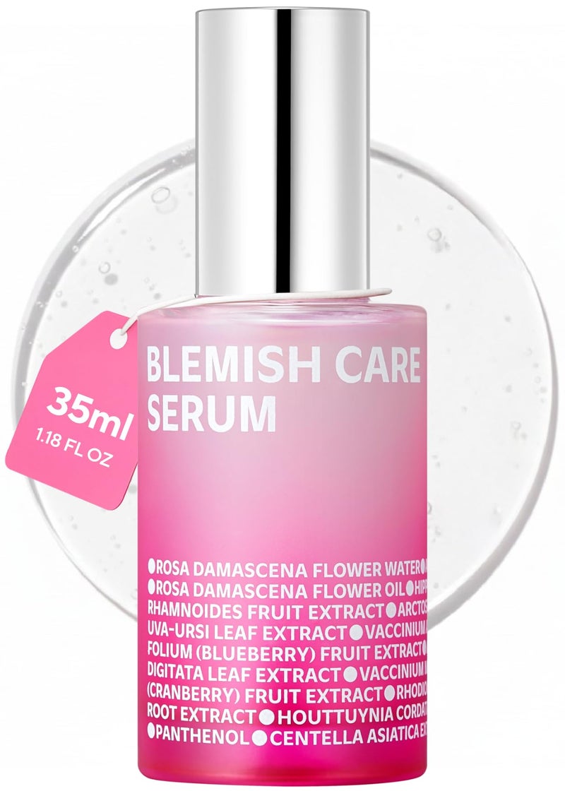 ISOI Blemish Care Up Serum for Face, Vegan Hydrating Serum for Smooth & Glass Skin Effect, Skin Barrier & Moisture Balance for Women, Arbutin & Rose Otto Oil, Korean Skin Care (1.18 fl. oz, 35ml) - Image 1