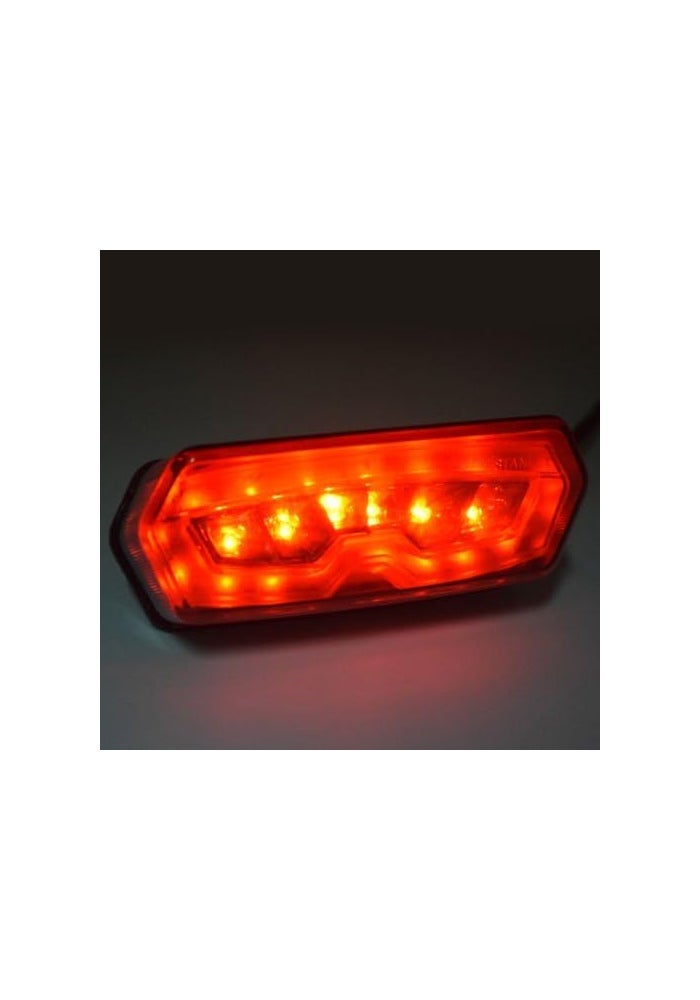 New Integrated Red LED Brake Tail Light for Honda Motorcycles - Image 5