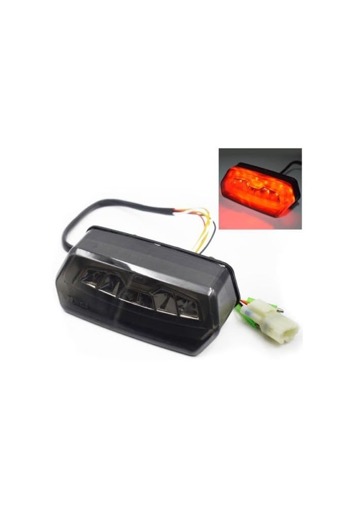New Integrated Red LED Brake Tail Light for Honda Motorcycles - Image 3