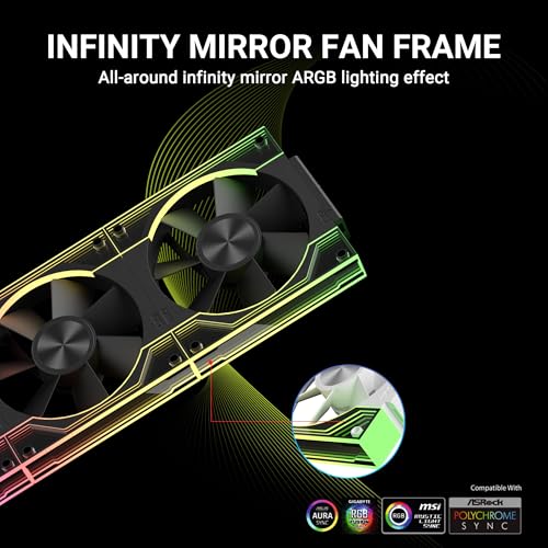 Ant Esports QuartzFlow 3-In-1 120mm ARGB Stackable Case Fan Kit with Forward/Reverse Switch and Wire Free Daisy Chain - Black - Image 4