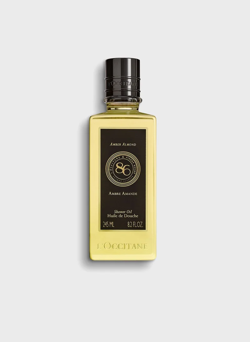 L'OCCITANE 86 Intense Amber Almond Shower Oil