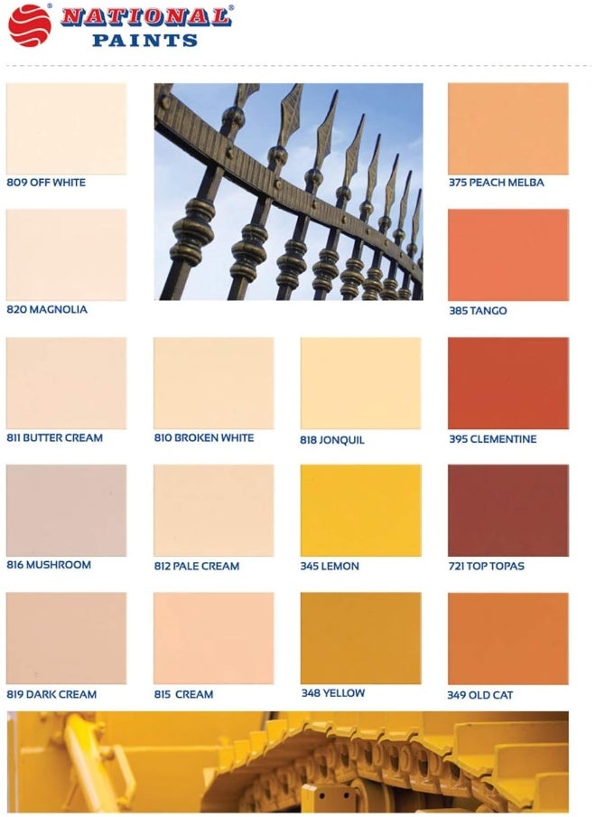 Generic - Enamel Paint Oil Base 3.6L Assorted Colours 811 - Image 1