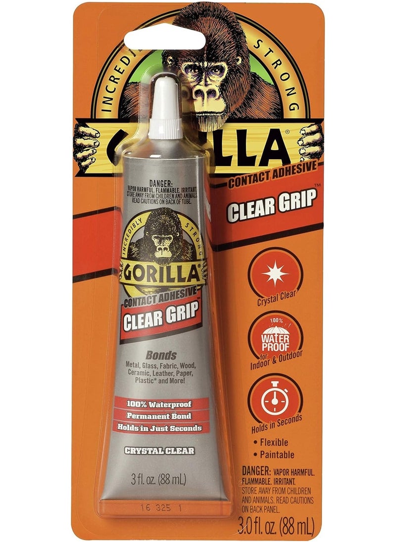 Gorilla - Gorilla-clear grip crystal clear 88ml - Image 1