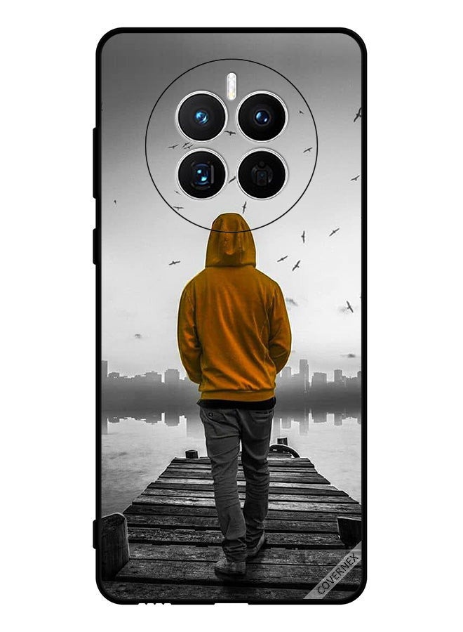 Covernex Protective Case Cover For Huawei Mate 50E Sad Boy Walking - Image 1