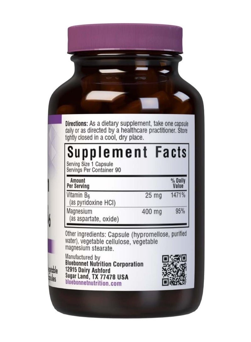 Bluebonnet Magnesium Plus & Vitamin B6 - Image 2