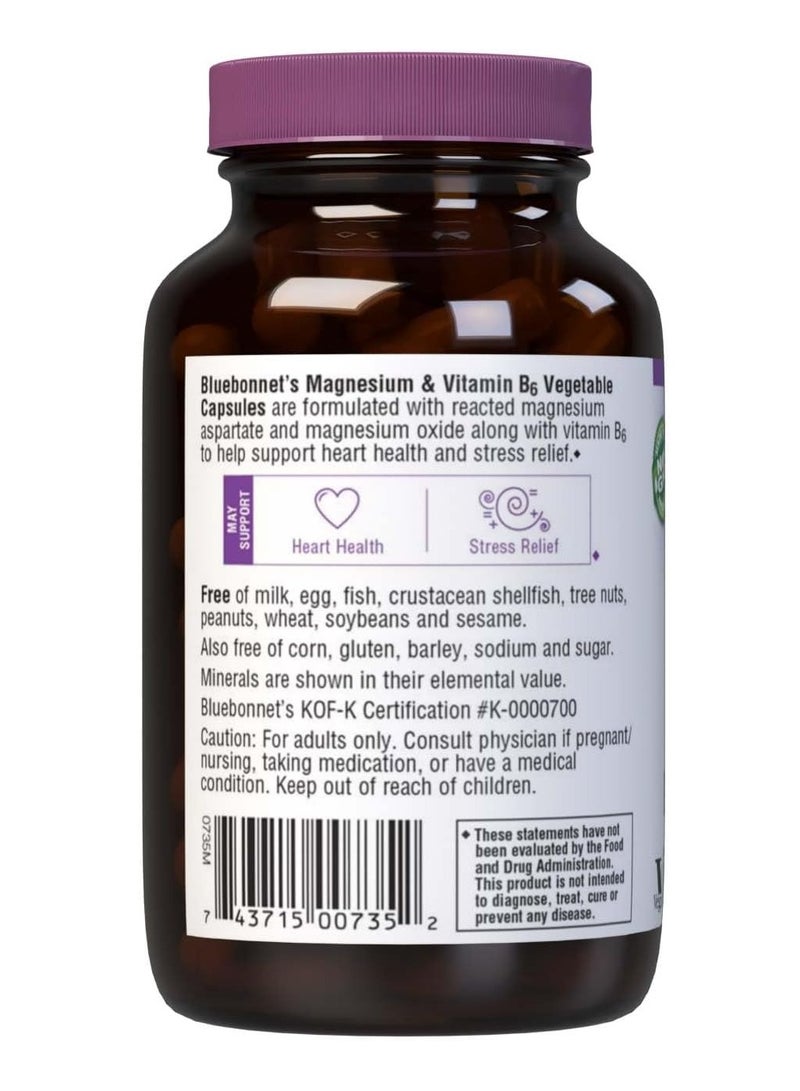 Bluebonnet Magnesium Plus & Vitamin B6 - Image 3