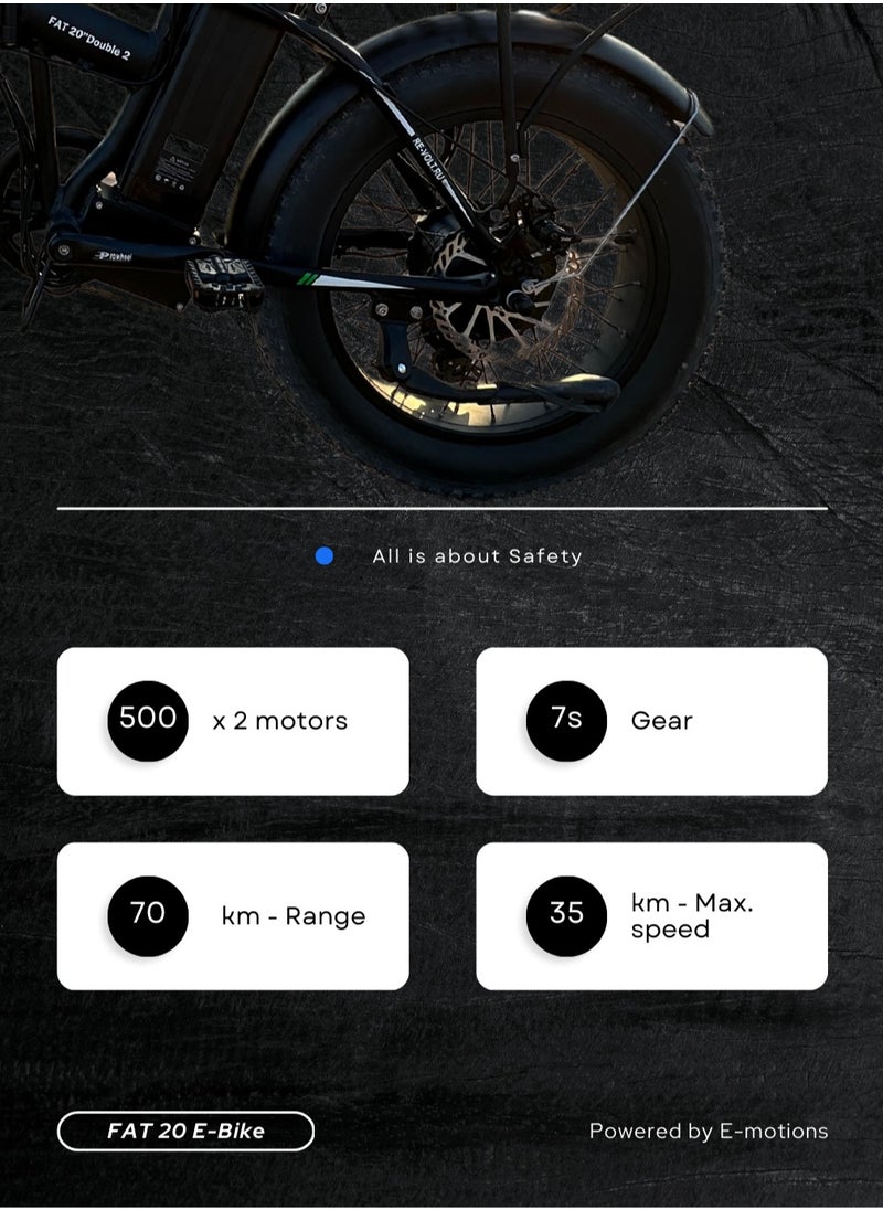 OxyVolt E-Bike E-motions Fat 20 (48V)  - Image 4