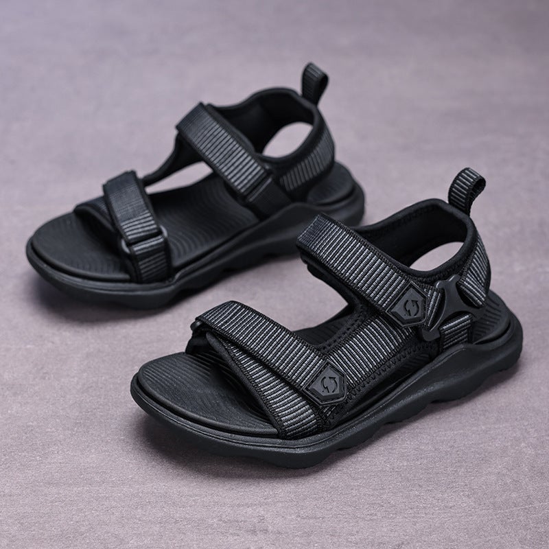 Children'S Beach Shoes For Older Kids, Outdoor Boys' Water Sports Sandals, Summer Lightweight Breathable Open-Toe Children'S Sandals - Image 2