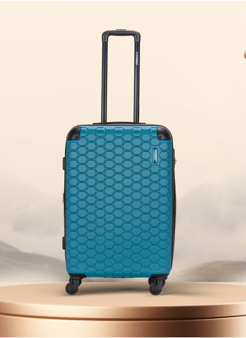 Stargold - 4 Pack Of Hardside Spinner Number Locked Luggage Trolley - Image 1