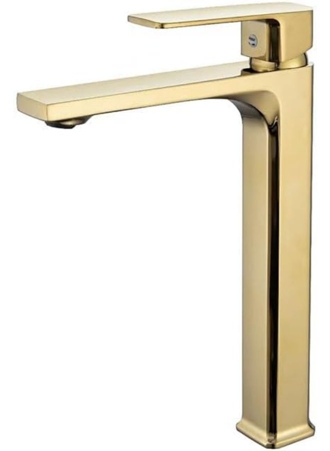 Premium Tall Bathroom Basin Faucet Mixer Tap for Countertop Wash Basin, Modern Single Lever Water Tap with Smooth Flow Control, Durable Vanity Sink Faucet for Residential and Commercial Use