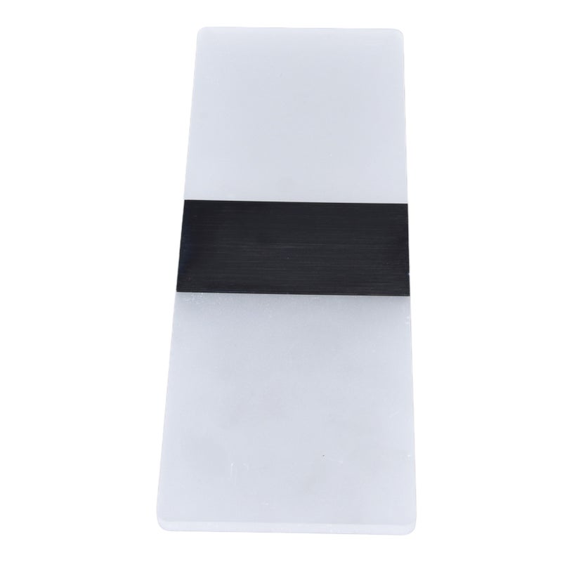 LED Wall Lamp 6W Acrylic Wall Light 360° Luminous High Brightness Preservative Up Down Lights for Bedroom Canteen 90‑265VBlack - Image 5