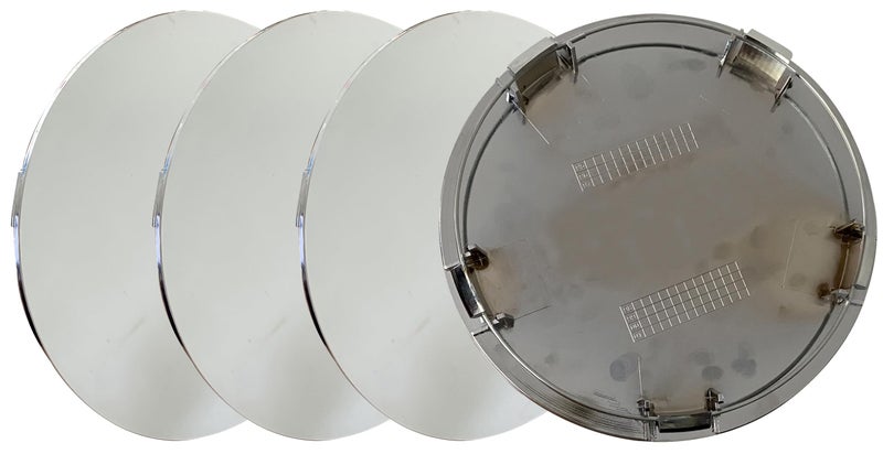 BDHLIYEWA Hub Cap Wheel Center Cap F50C-1A096-BA for Continental Town Car1998-2002 Chrome 4Pcs - Image 4