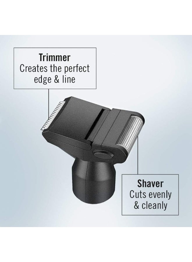 CONAIR Renewed - Man Ear and Nose Hair Trimmer for Men, Cordless Battery-Powered Trimmer with Detail and Shaver Attachments - Image 3