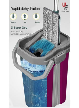StarAndDaisy Spare Parts of Pureatic Mops by UPC- Refill Pads, Darts, Scrapper, Plastic Head (1 Scrapper for 38cm Mop Pink)  - Image 2