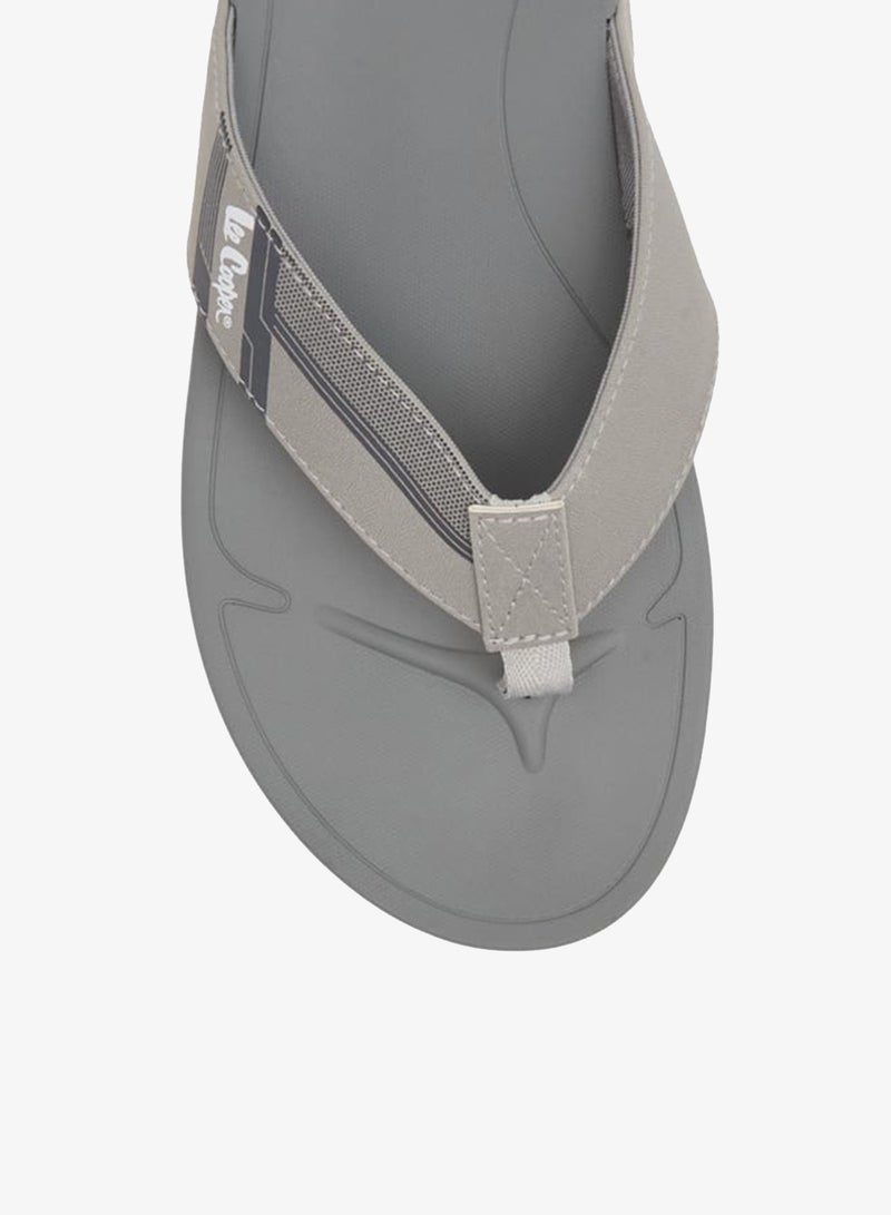 Lee Cooper Mens Logo Print Slip-On Flip Flops - Image 3