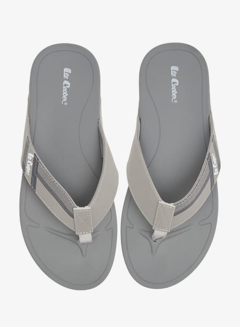Lee Cooper Mens Logo Print Slip-On Flip Flops - Image 2