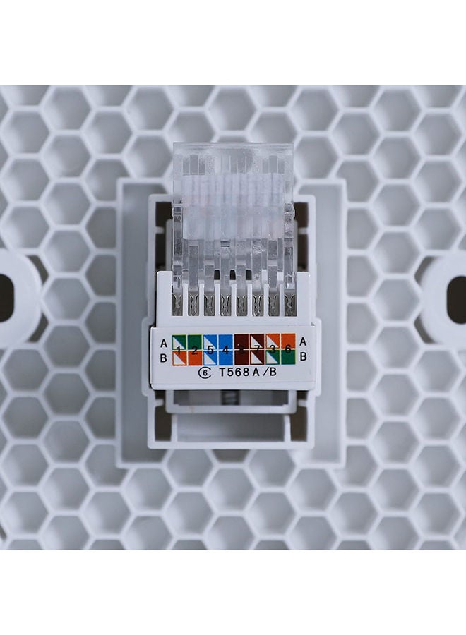 DANUBE HOME دانوب هوم - مقبس كمبيوتر ميلانو (كات-6) أسود ماتي - Image 4