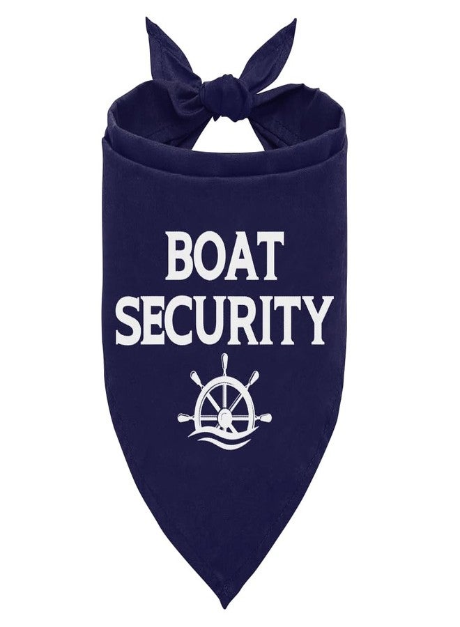 ZPPRJF Dog Bandana, Dark Blue, Nautical, 25 x 17 Inches, Adult Dogs, All Breed Sizes, Comfortable, Durable, Water Resistant, Solid Pattern, Holiday, Special Event - Image 1