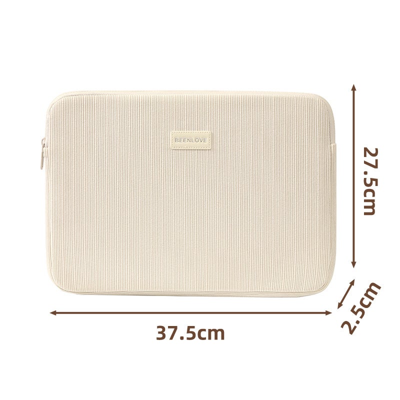 New Laptop Sleeve Notebook Protective Cover Velvet 14inch / 15.6inch Laptop Sleeve - Image 1