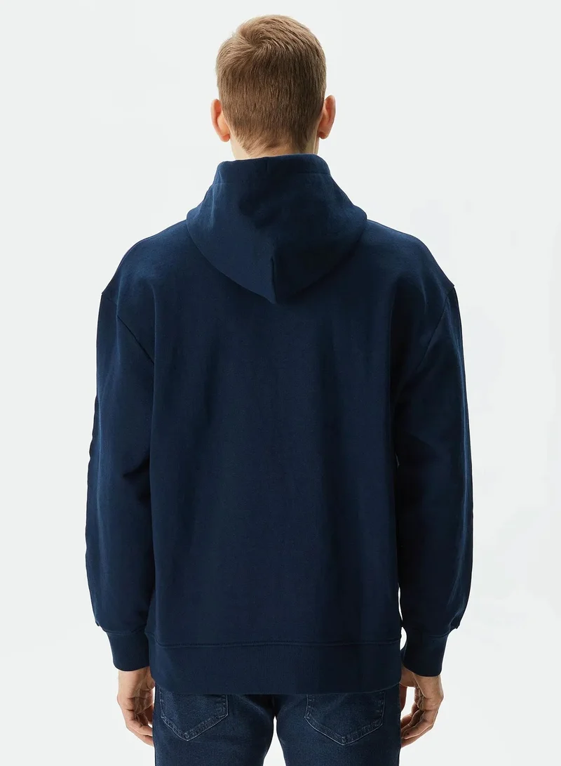 TOMMY JEANS Side Logo Print Hoodie