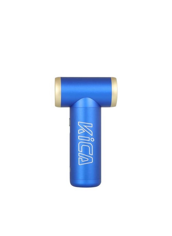 KiCA Jet Fan 2 Vacuum Kit /Adjustable Wind Speed / 101000RPM Brushless Motor / Aviation-Grade Aluminum Shell / Uses for Cleaning / Drying / Inflating & Dusting Hard-to-Reach Areas / Vacuum Accessories Included - Blue  - Image 3