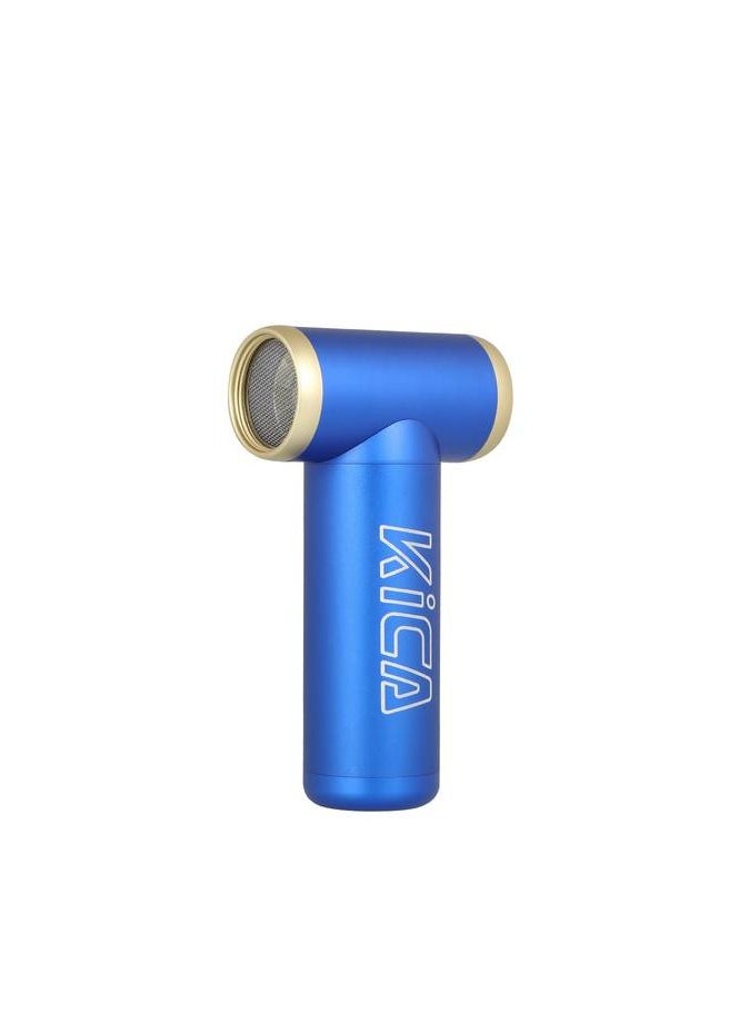 KiCA Jet Fan 2 Vacuum Kit /Adjustable Wind Speed / 101000RPM Brushless Motor / Aviation-Grade Aluminum Shell / Uses for Cleaning / Drying / Inflating & Dusting Hard-to-Reach Areas / Vacuum Accessories Included - Blue  - Image 5