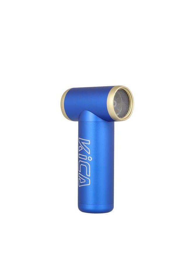 KiCA Jet Fan 2 Vacuum Kit /Adjustable Wind Speed / 101000RPM Brushless Motor / Aviation-Grade Aluminum Shell / Uses for Cleaning / Drying / Inflating & Dusting Hard-to-Reach Areas / Vacuum Accessories Included - Blue  - Image 4