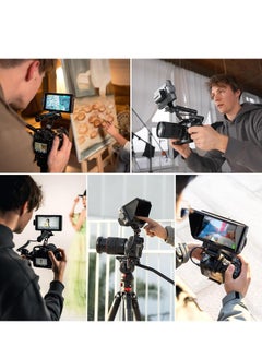 VILTROX VILTROX 5.5 Inch 1200nits 4K 10bit HDMI Field Monitor, Touchscreen 3D LUT Portable Video Field Monitor Kit , On-Camera RGB Parade Histogram Waveform Focus Assist Monitor (DC-550 Pro)  - Image 2