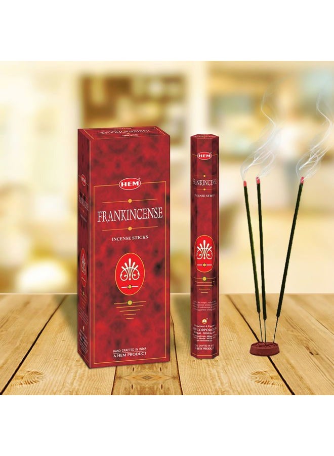 Hem Incense Sticks - 6 Packs (20 Sticks Each) (Frankincense) - Image 5