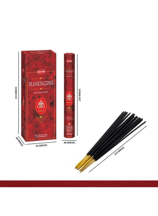 Hem Incense Sticks - 6 Packs (20 Sticks Each) (Frankincense) - Image 2