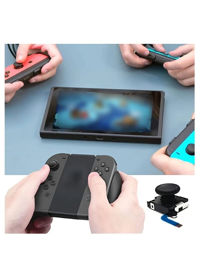 طقم إصلاح Joycon 6 قطع أدوات استبدال عصي التناظرية اليمنى واليسرى ثلاثية الأبعاد لوحدة تحكم Nintendo Switch - Image 5