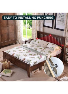 Generic Adjustable Threaded Bed Frame, Anti-Shake Tool Telescopic Support for Room Wall  - Image 5