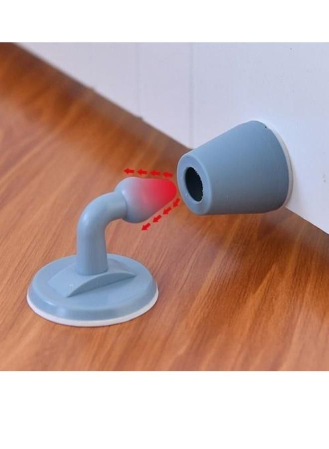 مجموعة من قطعتين من سدادة الباب المصنوعة من السيليكون واقي الحائط كاتم الصوت - Image 1