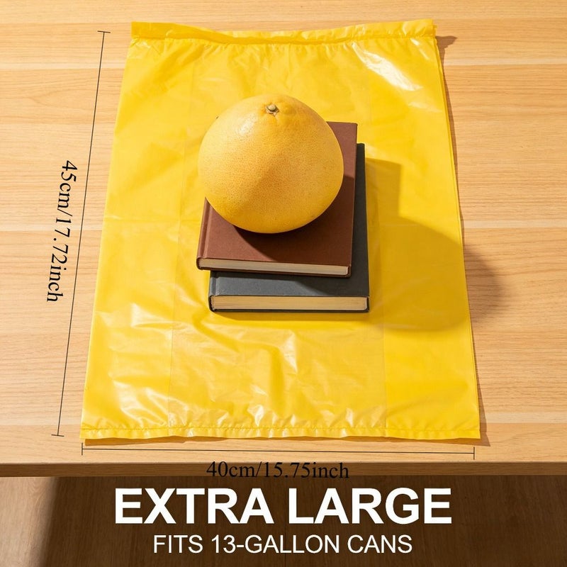 200 Heavy Duty Leakproof Odor Proof Trash Bags Extra Large Thick Plastic Tear Resistant For Home Office Kitchen Bathroom Outdoor - Image 5