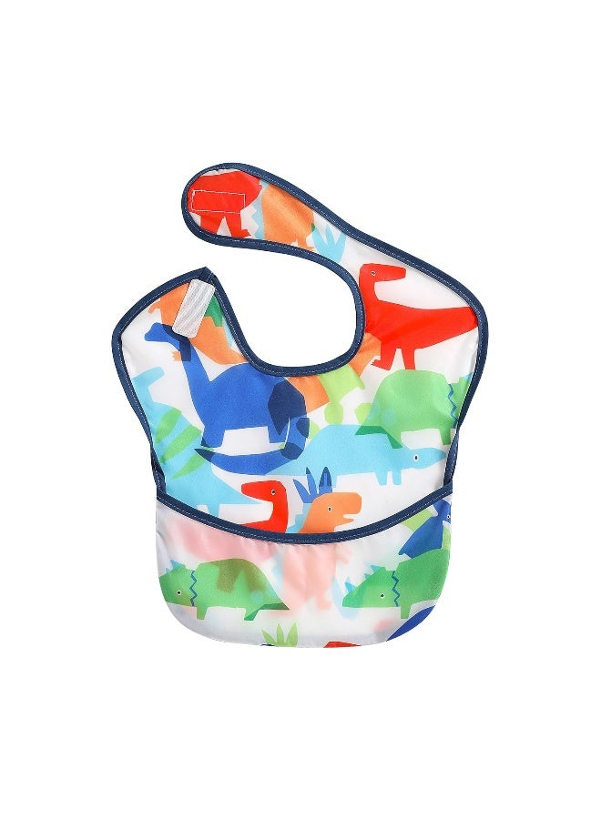 PandaEar 3 Pack Super Light Weight Baby Bib, Waterproof, Washable, Stain Oil and Odor Resistant 12-48 Months (Boy) - Image 2