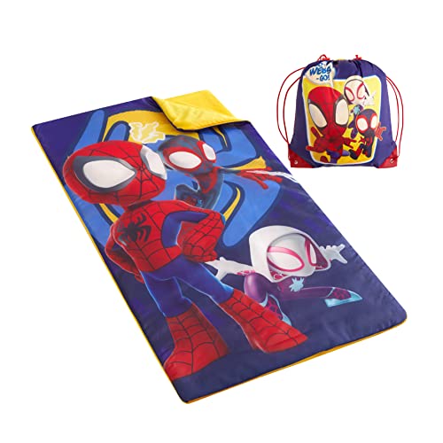 Idea Nuova Spidey and his Amazing Friends Sling Bag Slumber Set - Image 1